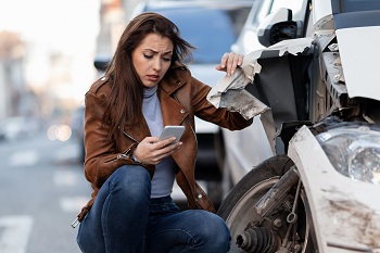 Examining Car Damage